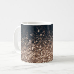 Mug Gouttes de rosée scintillantes aux tons terreux