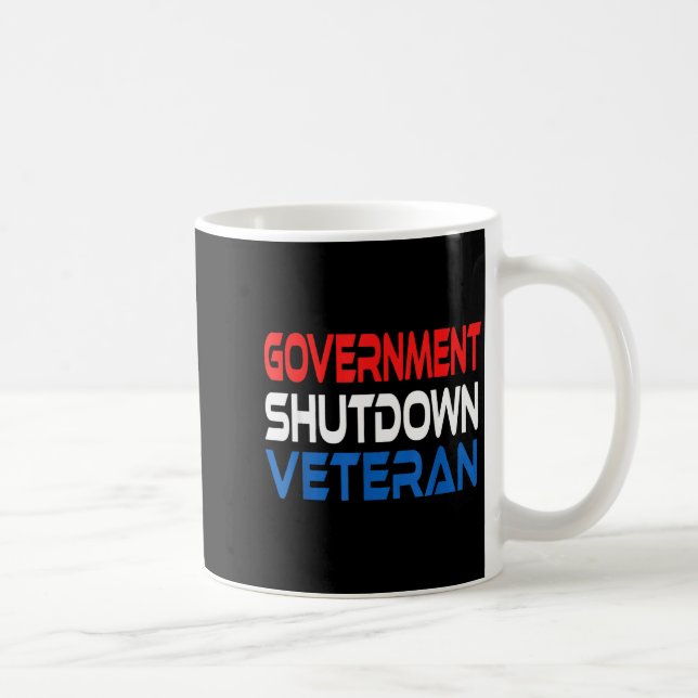 Mug Government Shutdown Veteran  (Droite)