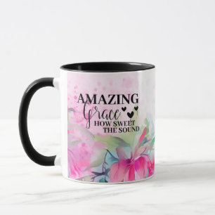 Mug Grâce Extraordinaire Comment douce le son Hymne ch