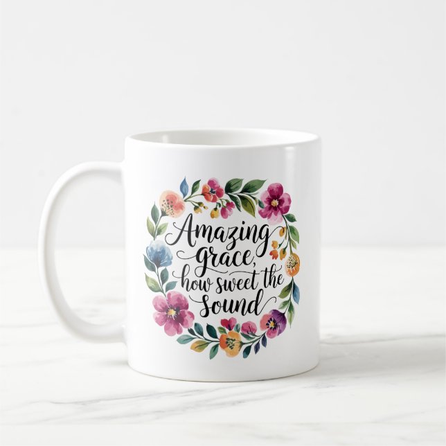 Mug Grace Extraordinaire florale (Gauche)