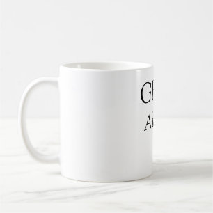 Mug Grad simple graduation minimale élégante typo mode