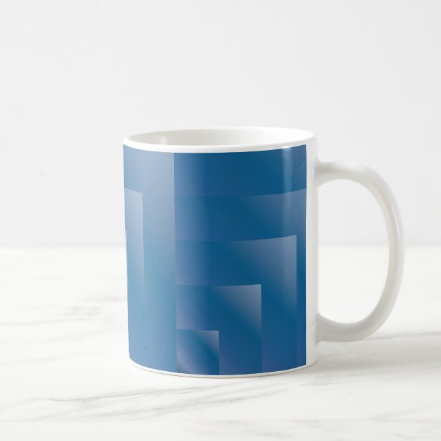 Mug Gradient de bleuet sans joint (Droite)
