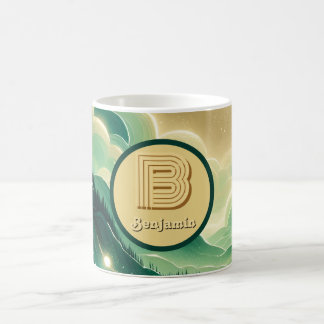 Mug Gradient Emerald Kelly Parties scintillant verte M