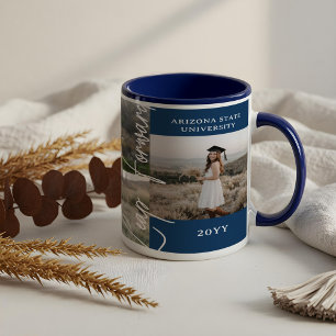 Mug Graduation Alors & Maintenant Grad Photo Collage G