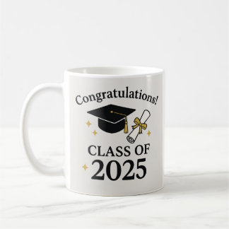 Mug Graduation Class of 2025 – School Graduat