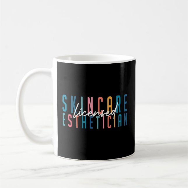 Mug Graduation Esthétique de la peau autorisée (Gauche)