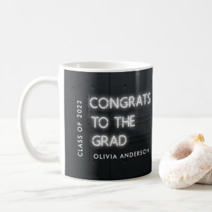 Mug Graduation néon frémis moderne design