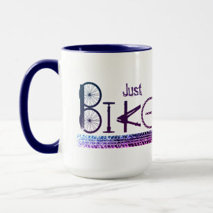 Mug Graffiti "Just Bike" de Bike Parts & Tire Traces