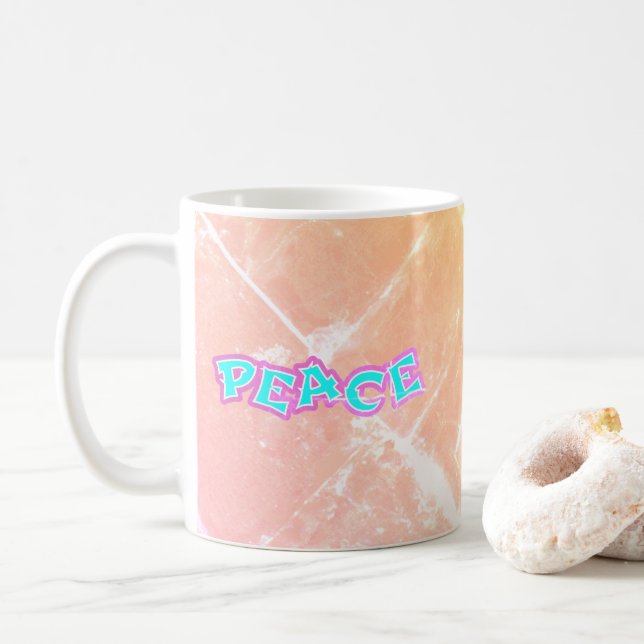 Mug Graffiti Paix (Avec donut)