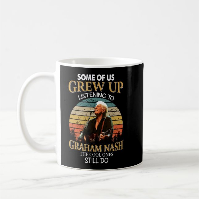 Mug Graham Nash Cadeau Ventilateur Les Cool Encore Rét (Gauche)