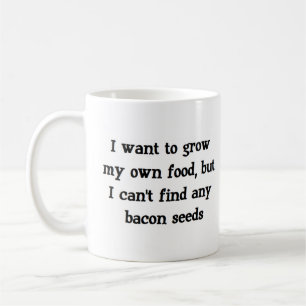 Mug graines de bacon poussent