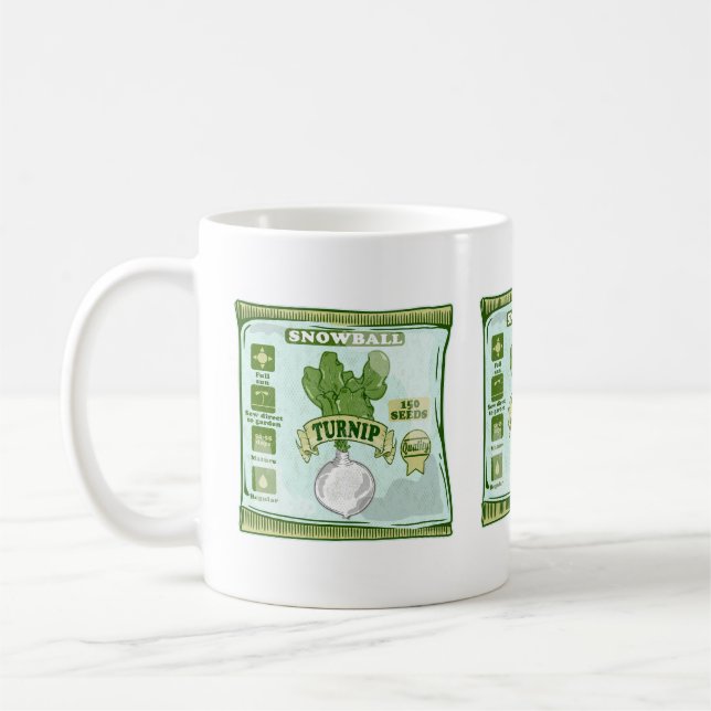 Mug Graines de navet Légumes (Gauche)
