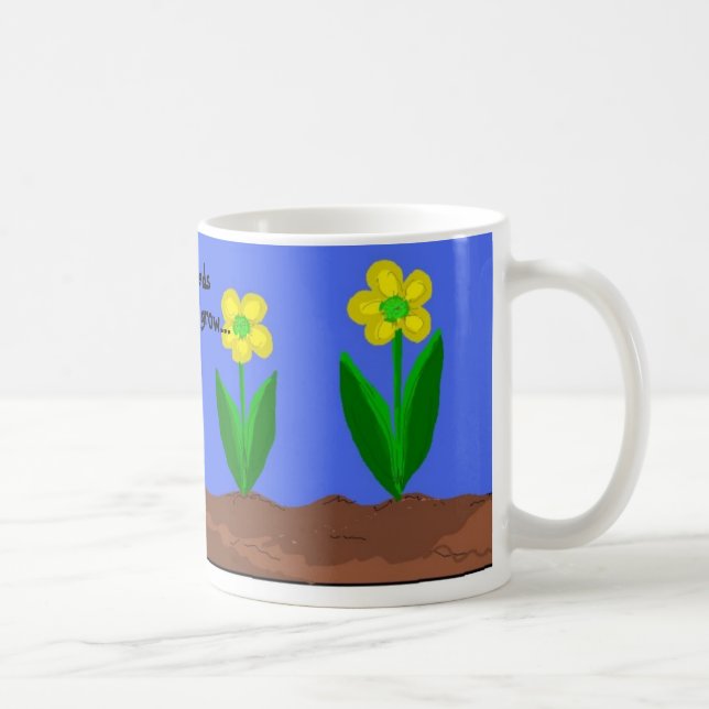 Mug Graines plantes dans le jardin (Droite)