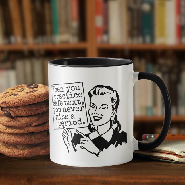 Mug Grammaire drôle Nerd | Exercice Rétro-texte sécuri (Créateur téléchargé)