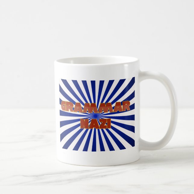 Mug Grammar Nazi (Droite)