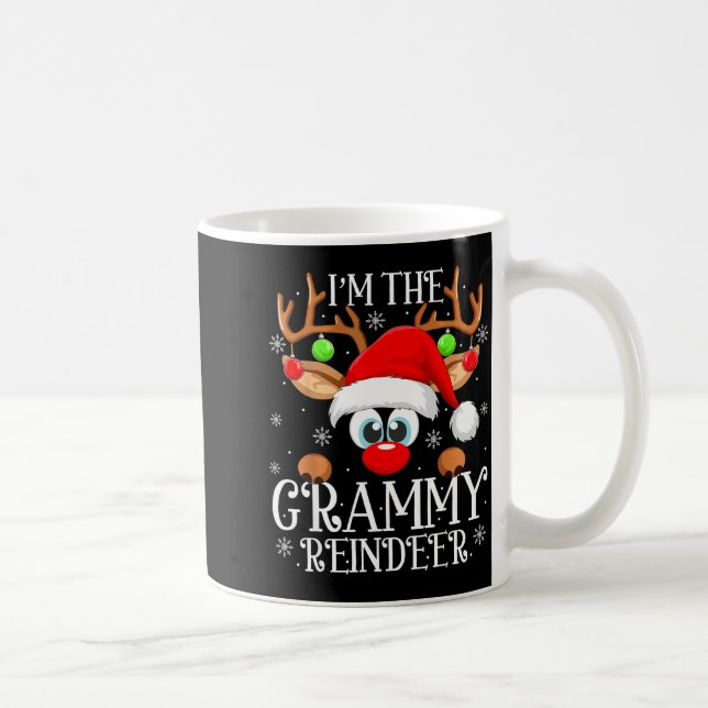 Mug Grammy Reindeer Christmas Family Matching Group Fu (Droite)
