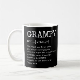 Mug Grampy Definition Grandpa Fête des pères