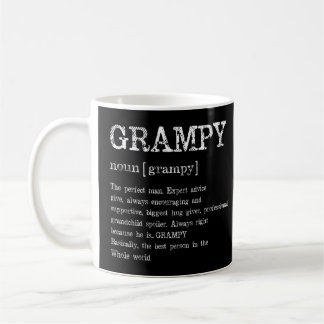 Mug Grampy Definition Grandpa Fête des pères