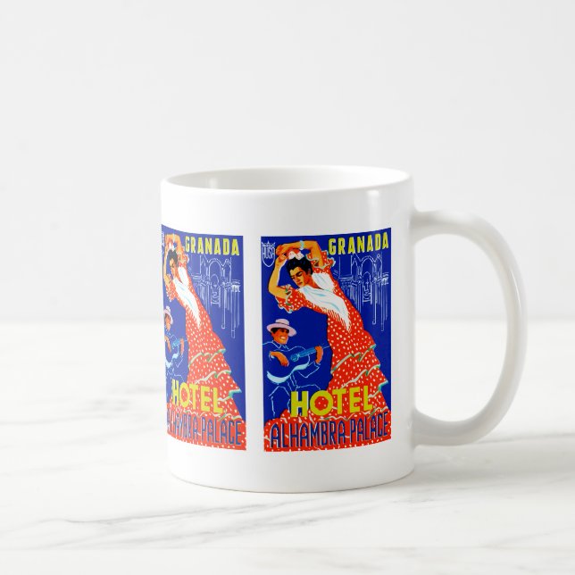 Mug Granada Hotel Alhambra Palace (Droite)