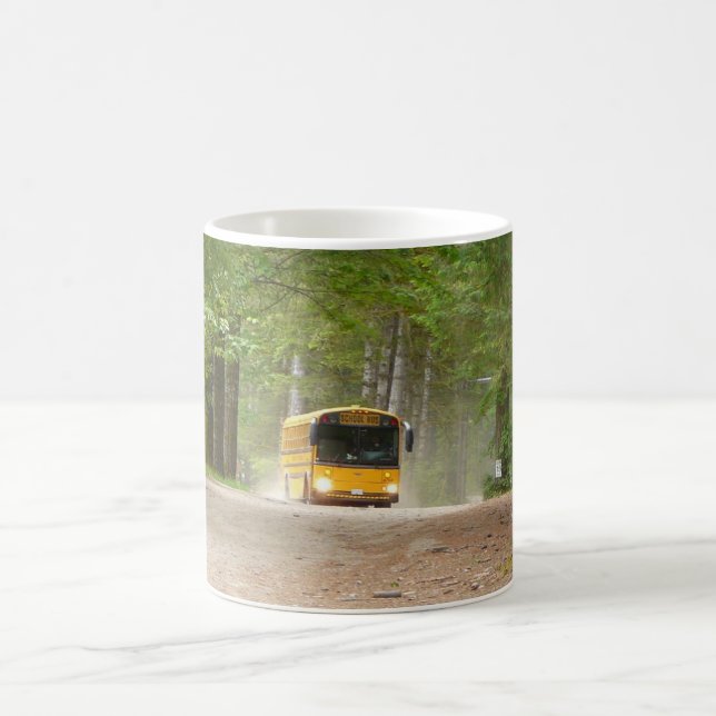Mug Grand autobus scolaire jaune (Centre)