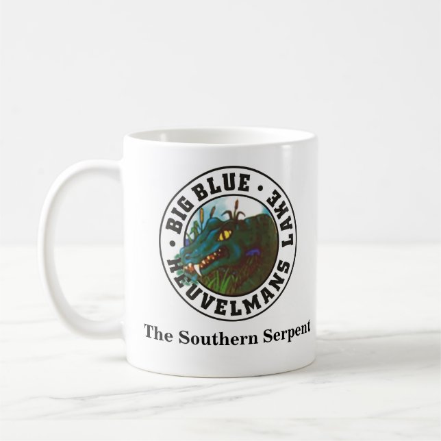 Mug Grand bleu, le serpent du sud (Gauche)