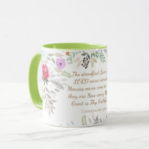 Grand est ta fidélité Aquarelle Floral