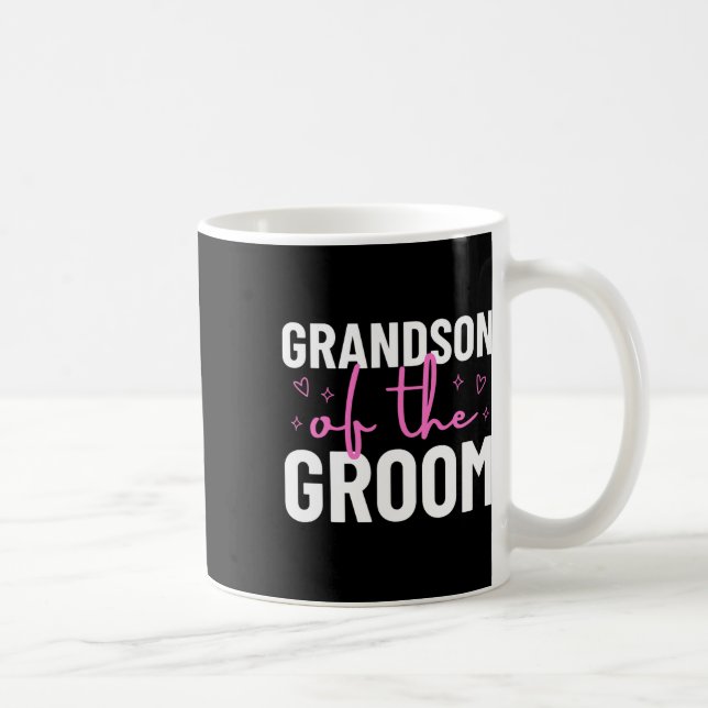Mug Grand-Fils De La Famille Du Parti Mariage Mariage  (Droite)