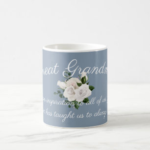 Mug Grand Grand Message De Grand-Mamme De Bouquet Enfa