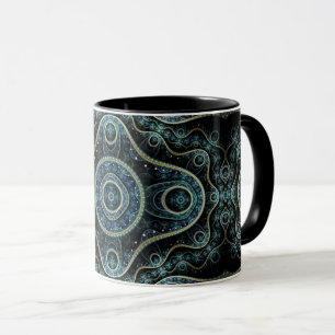 Mug Grand Julian Fractal Mandala Art