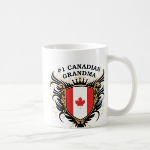 Mug Grand-maman canadienne du numéro un