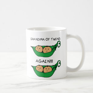 Mug Grand-maman de jumeaux de cosse encore