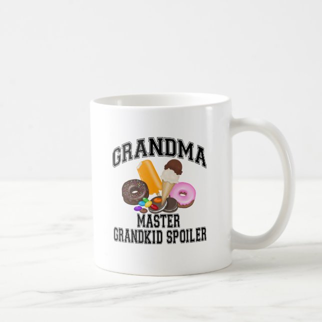 Mug Grand-maman de spoiler de Grandkid (Droite)