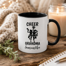 Grand-mère Cheerleader Personnalisée