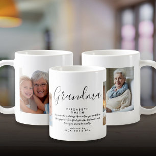Mug Grand-mère Elegant Script Quote