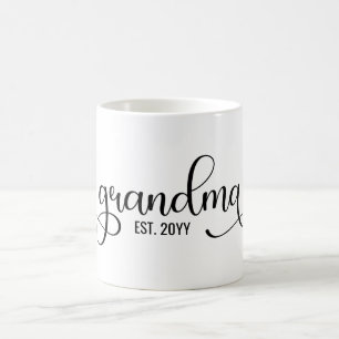 Mug Grand-mère établie, Gigi Grandmère cadeaux