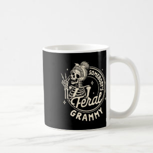 Mug Grand-mère Nana Mimi Gigi Skeleton Feral G de quel