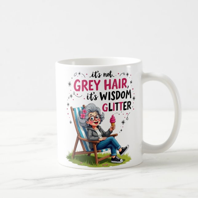 Mug Grand-mère rustique (Droite)