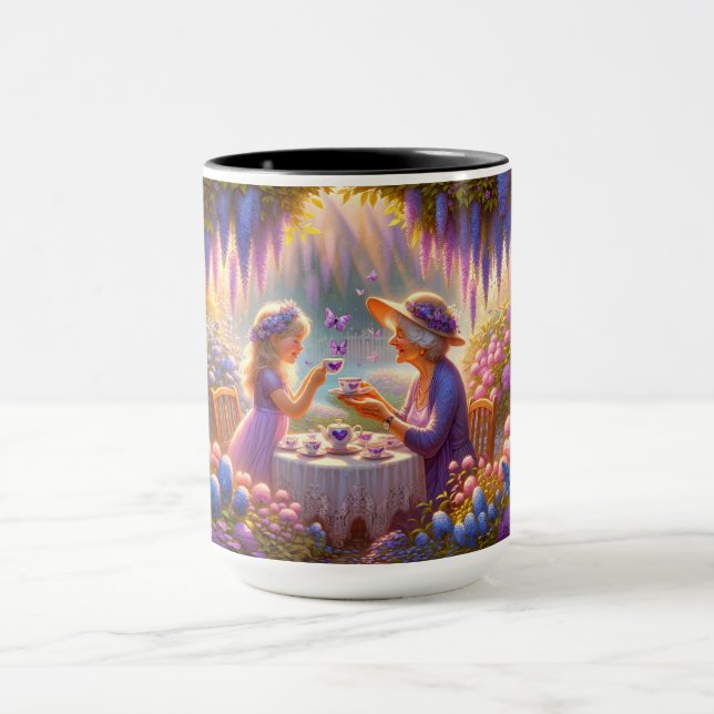 Mug grand-mère tea party4. (Centre)