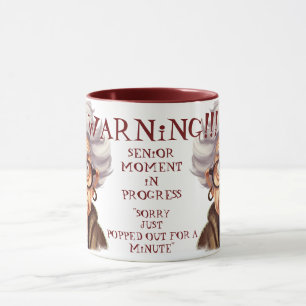 Mug Grand-mère Vielle-Dame Sassy Senior Funny Citation