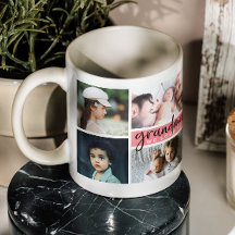 Grand-mère We Love You Photo Collage