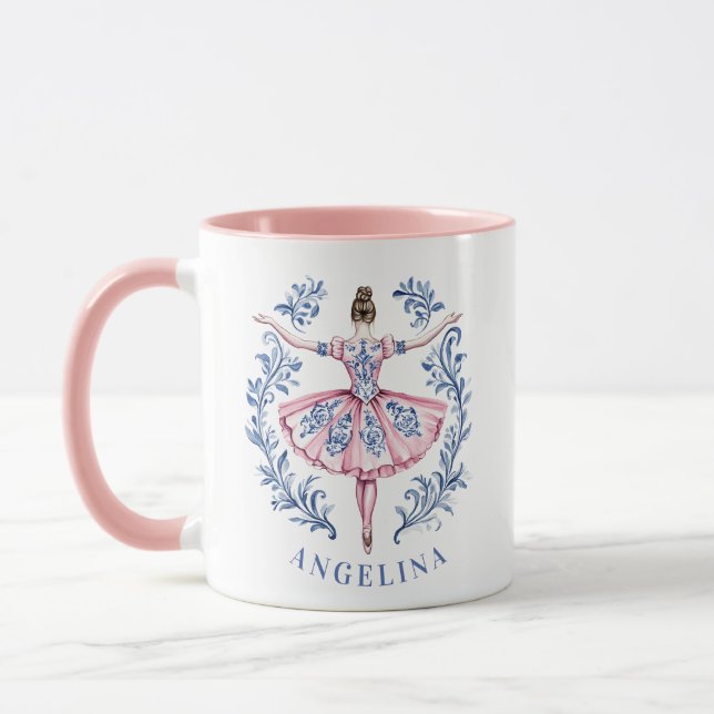 Mug Grand-millénaire Noël Damask Ballerina (Gauche)