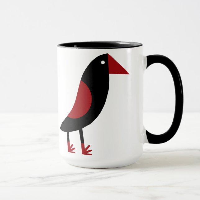 Mug Grand oiseau heureux (Droite)