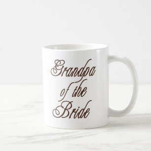 Mug Grand-papa des bruns chics de jeune mariée