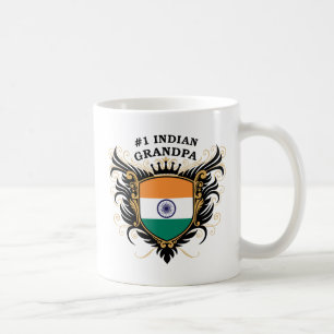 Mug Grand-papa indien du numéro un