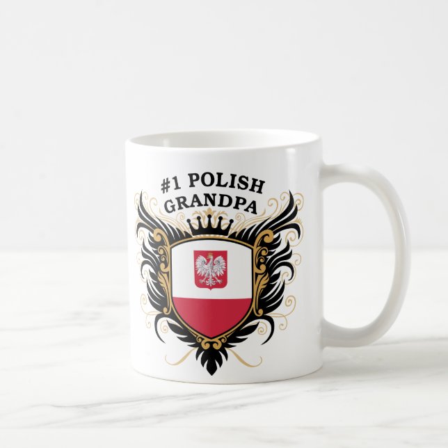 Mug Grand-papa polonais du numéro un (Droite)