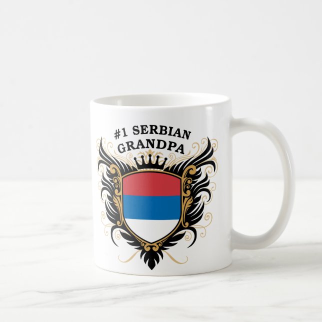 Mug Grand-papa serbe du numéro un (Droite)
