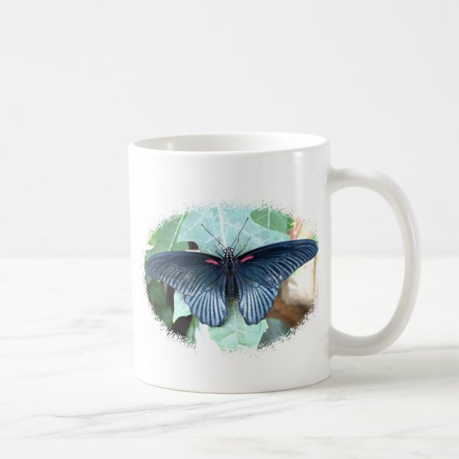 Mug Grand papillon Mormon-Tropical (Droite)