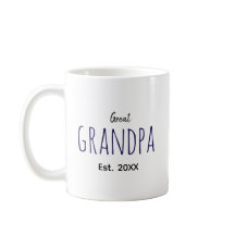 Grand Papy Est. 20XX Grande idée cadeau grand-père