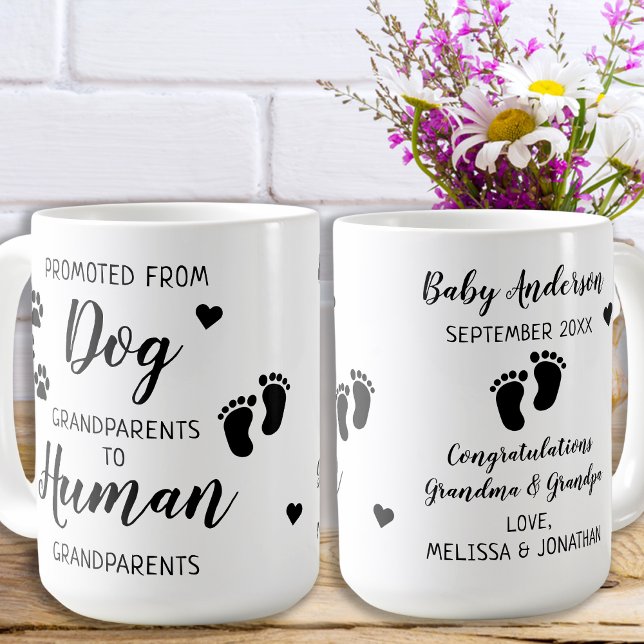 Mug Grand-parents Faire-part de grossesse (Créateur téléchargé)