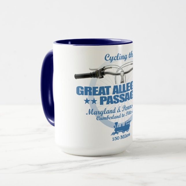 Mug Grand passage d'Allegheny (H2) (Devant gauche)